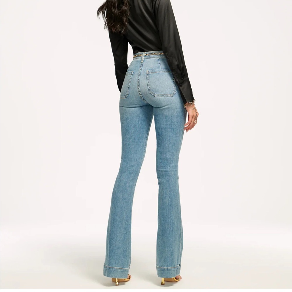 Ramy Brook Cindy High Rise Flare Jeans - Picture 4 of 9